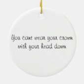 stabil, afrozentrisch keramik ornament (Hinten)