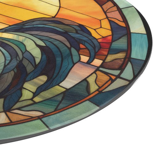 Stabile Glasröhre Schneidebrett (Ecke)