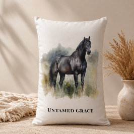 Stabile Lounge Black Horse Akzent Lendenkissen