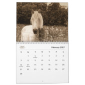 Stabiler Minded Western Pferd Lover 12 Monate Kalender (Feb 2027)