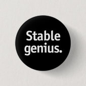 Stabiles Genie. Button (Vorderseite)