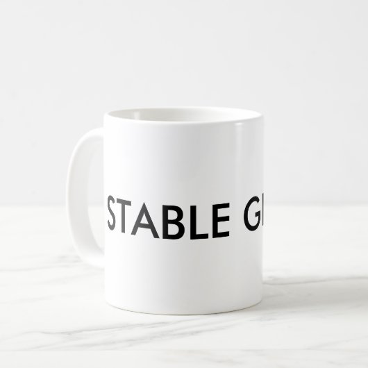 Stabiles Genie Kaffeetasse (Vorderseite Links)