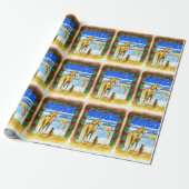 Stabiles Weihnachten Geschenkpapier (Ungerollt)