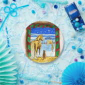 Stabiles Weihnachten Pappteller (Party)