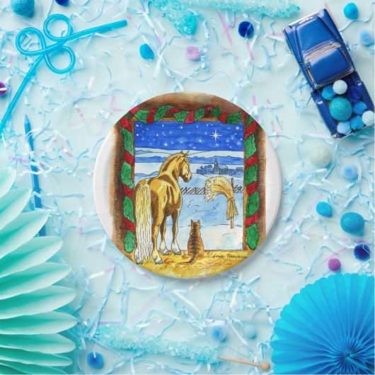 Stabiles Weihnachten Pappteller (Party)