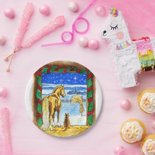 Stabiles Weihnachten Pappteller (Party)