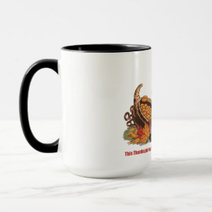 Stabilität des Vintagen Erntedanks - Seien Sie dan Tasse