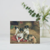 Stable Freunde Postkarte (Stehend Vorderseite)