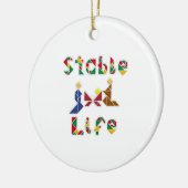 Stable Life Keramik Ornament (Links)