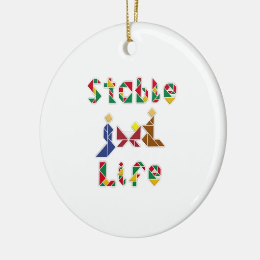 Stable Life Keramik Ornament (Links)