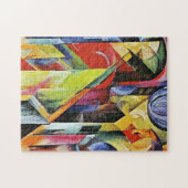 Stables von Franz Marc Puzzle (Horizontal)