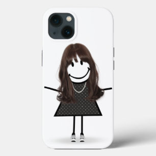 Stabmädchen in Sneakern mit Haar Case-Mate iPhone Hülle