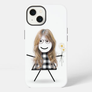 Stabmädchen mit Gänseblümchen iPhone 13 Hülle