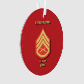 Stabsfeldwebel des US Marine Corps Ornament (Vorderseite)