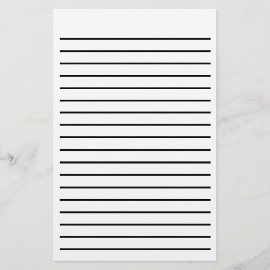 Stabstahl Briefpapier (Vorderseite)