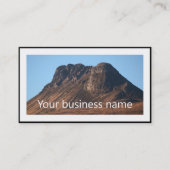 Stac Pollaidh Mountain Highlands of Scotland Busin Visitenkarte (Vorderseite)