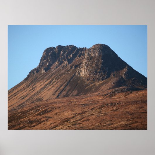 Stac Pollaidh Scotland Poster (Vorne)