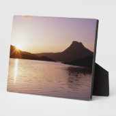 Stac Pollaidh Sonnenuntergang Schottland Fotoplatte (Seite)