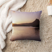 Stac Pollaidh Sonnenuntergang Schottland Kissen (Decke)