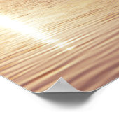 Stac Pollaidh Sonnenuntergang Schottland Poster (Ecke)