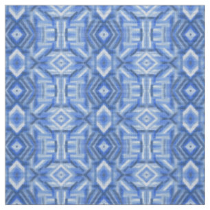 Staccato Blue Abstrakte Weiche Pastellkunst Stoff