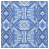 Staccato Blue Abstrakte Weiche Pastellkunst Stoff (Nahaufnahme)