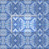 Staccato Blue Abstrakte Weiche Pastellkunst Stoff (Kachel)