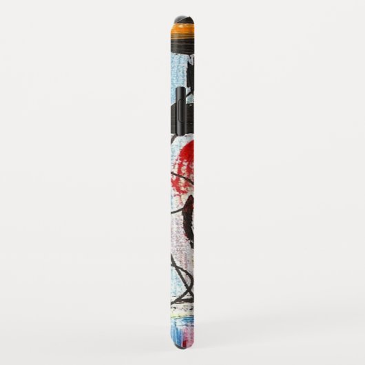 Staccato-Hand Gemälde Moderne Kunst Case-Mate iPhone Hülle (Hinten/Rechts)