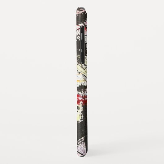 Staccato-Hand Gemälde Moderne Kunst Case-Mate iPhone Hülle (Hinten/Links)