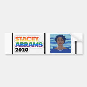 Stacey Abrams Autoaufkleber
