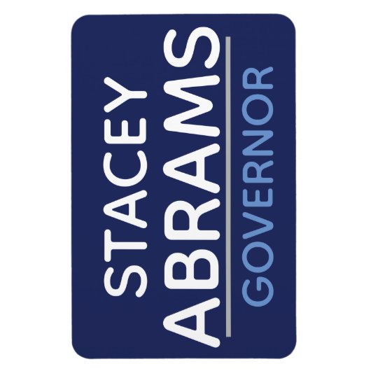 Stacey Abrams für GA GOVERNOR-Automagnet :) Magnet (Vertikal)