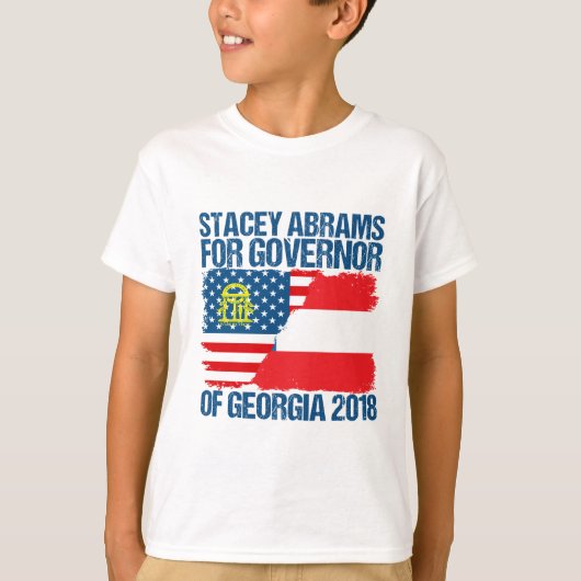 Stacey Abrams für Gouverneur von Georgia 2018 T-Shirt (Vorderseite)