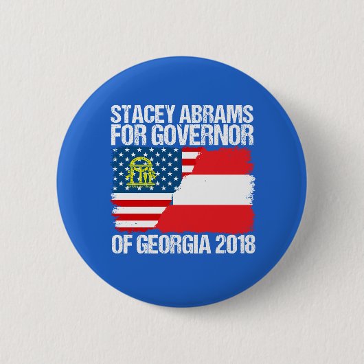 Stacey Abrams für Gouverneur von Georgien 2018 Button (Vorderseite)