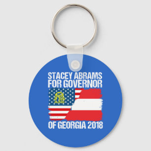 Stacey Abrams für Gouverneur von Georgien 2018 Schlüsselanhänger