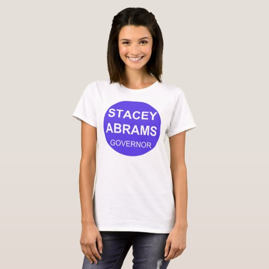 Stacey Abrams - Gouverneur T-Shirt (Vorne ganz)