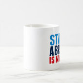 Stacey Abrams ist mein Held Kaffeetasse (Mittel)
