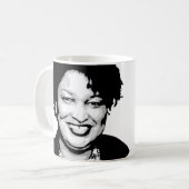 Stacey Abrams Kaffeetasse (Vorderseite Links)