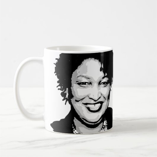 Stacey Abrams Kaffeetasse (Links)