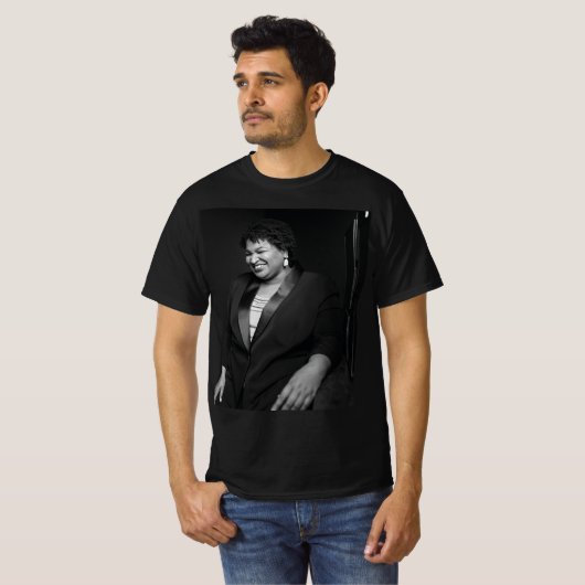 Stacey Abrams T-Shirt (Vorne ganz)