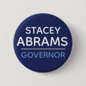 Stacey Abrams Unterstützer Button / Button - Absti (Vorderseite)