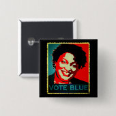 Stacey Abrams wählt Blue, georgischer Gouverneur 2 Button (Vorne & Hinten)