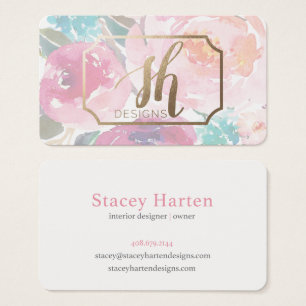 Stacey Harten Designs Business Card