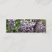 Staceys Blumenmusters Mini Visitenkarte (Rückseite)