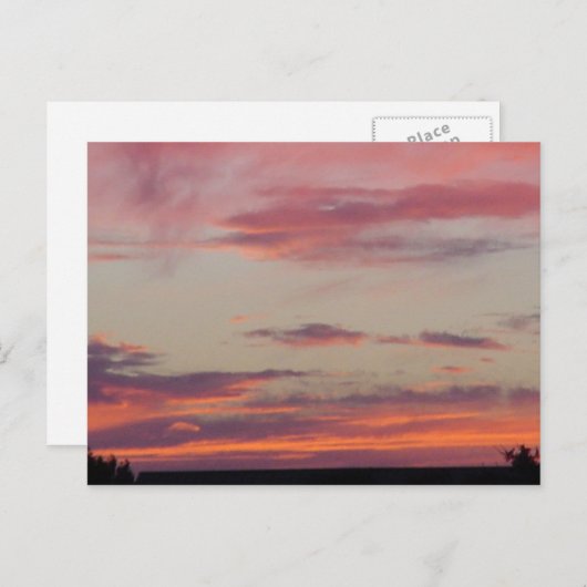 Staceys Texas Sunset Postkarte (Vorne/Hinten)