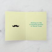 Stache Away Feiertagskarte (Innenseite)