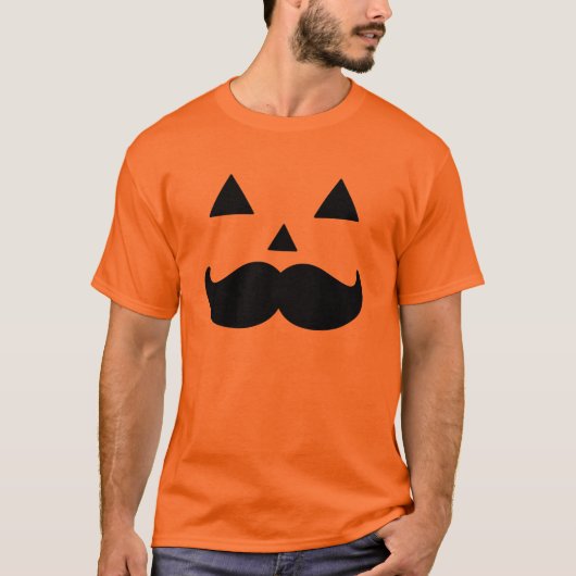 Stache O Laterne T-Shirt (Vorderseite)