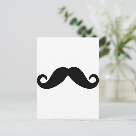 Stache Postkarte (Stehend Vorderseite)