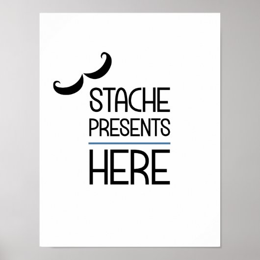 Stache präsentiert hier Party Signing Poster (Vorne)