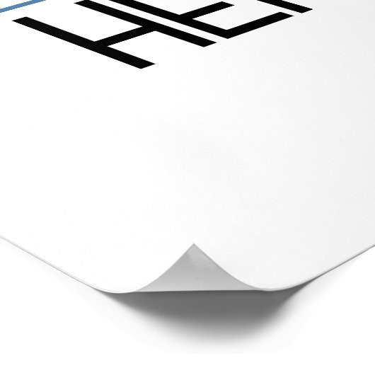 Stache präsentiert hier Party Signing Poster (Ecke)