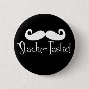 'Stache-tastic Button